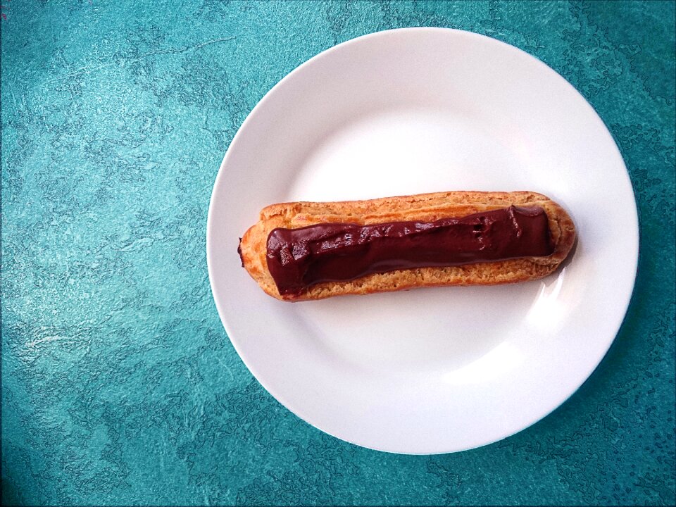 Chocolate pastry flash