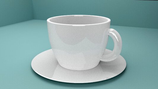 White mug photo