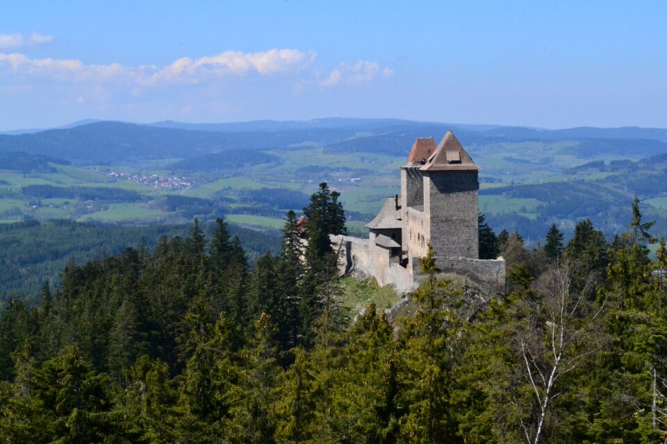 Castles view czech republic