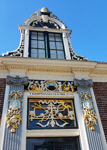 Historical facade holland photo