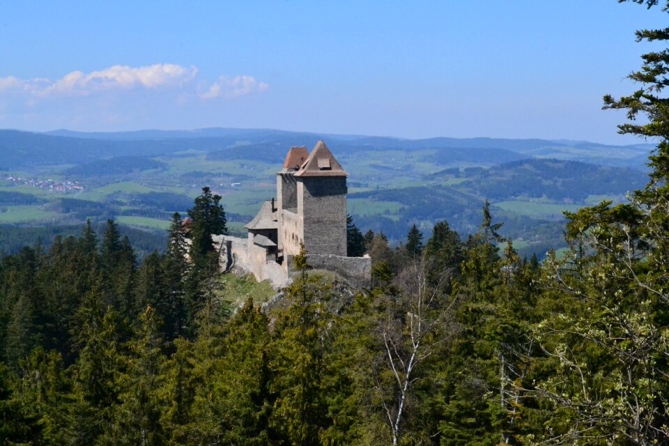 Kašperk castles czech republic