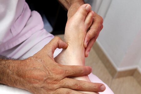 Alternative therapies foot therapy photo