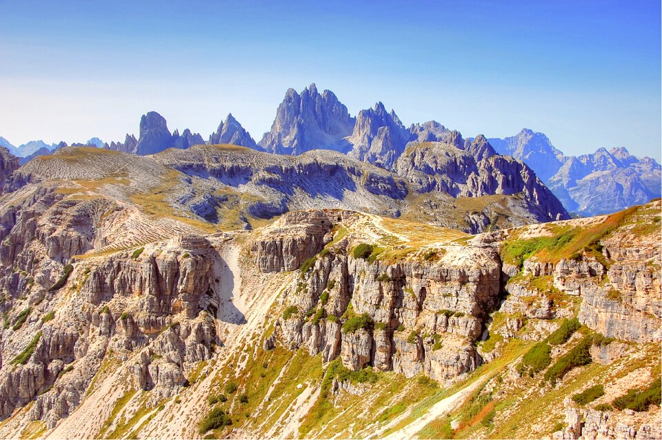 South tyrol alpine mountain