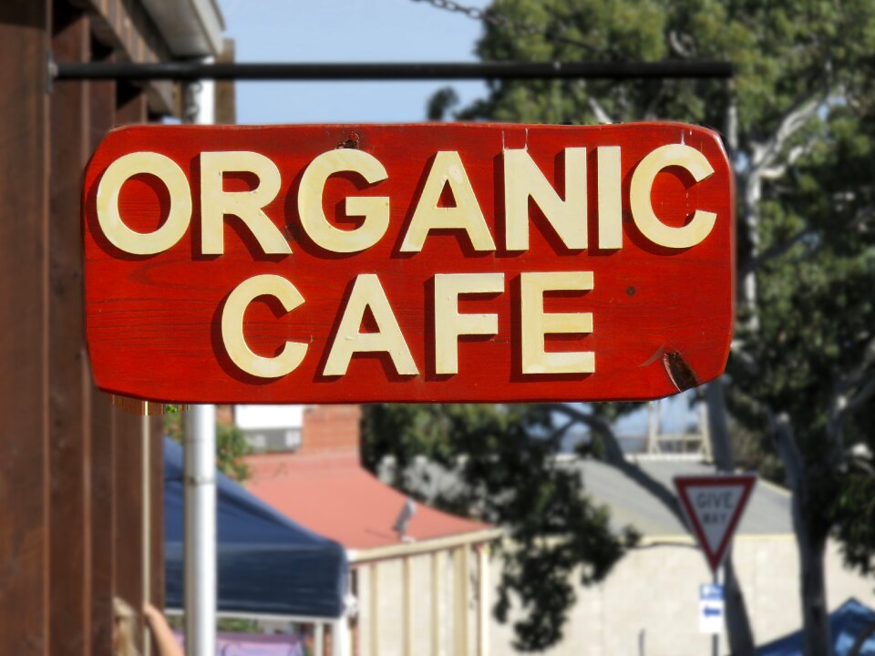 Healthy shop coffee shop