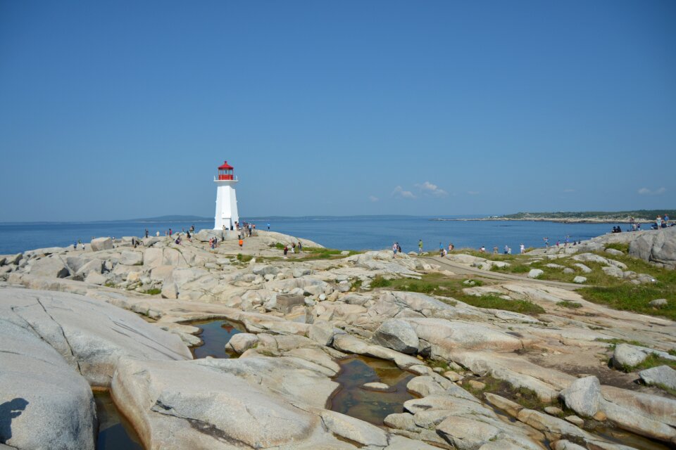 Lighthouse nova scotia canada photo