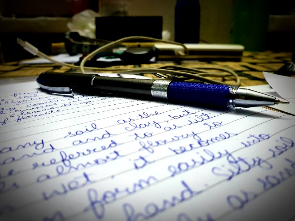 Paper study student