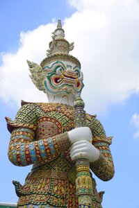 Demon guardian temple photo