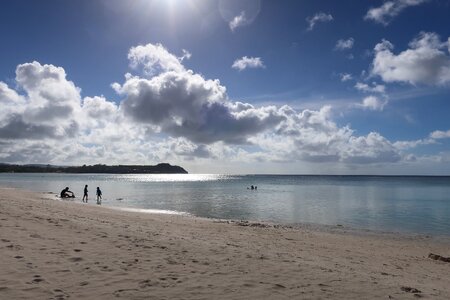 Guam sky sea
