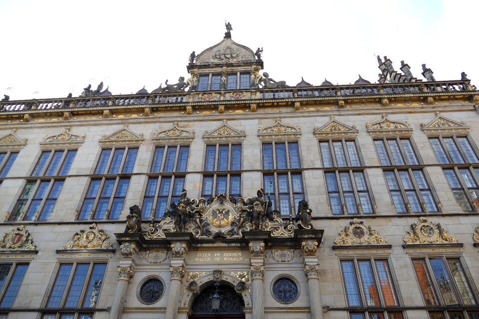 Facade historically historic center photo