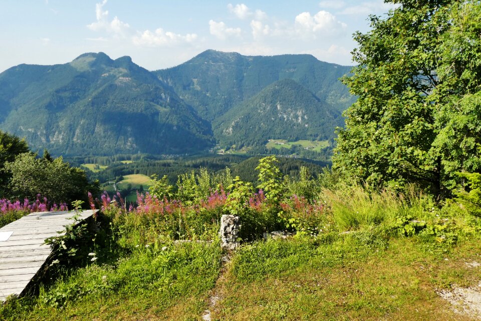 Salzkammergut mountains landscape