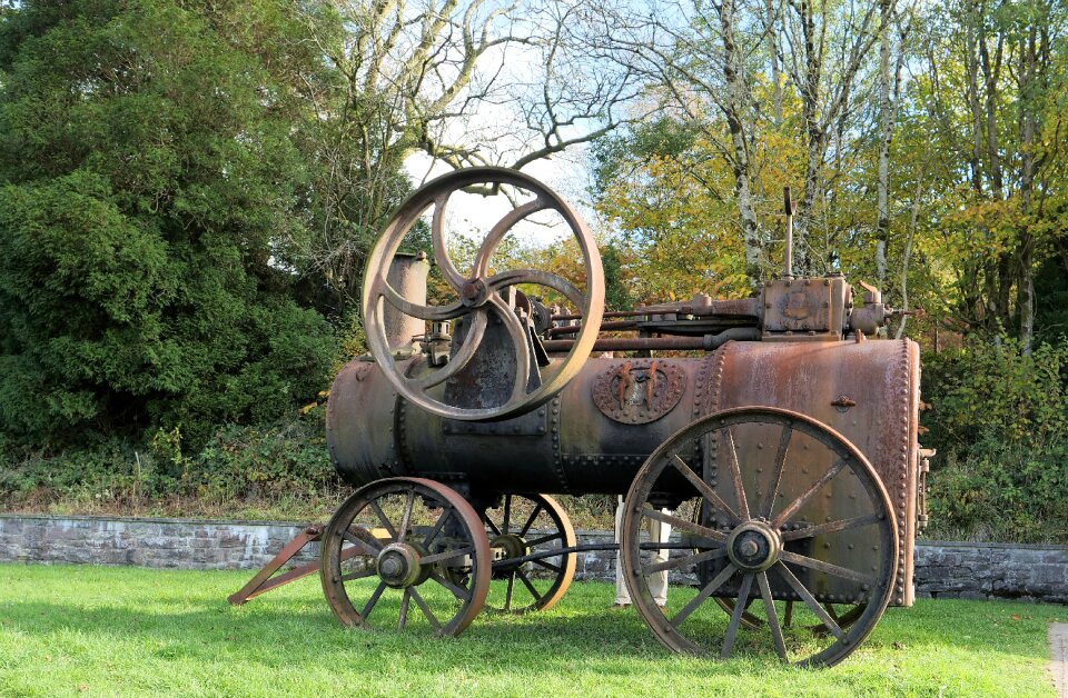 Old train rail