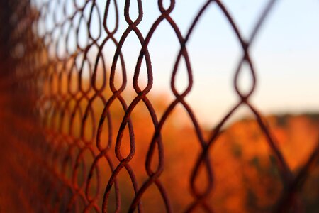 Metal thread rust photo