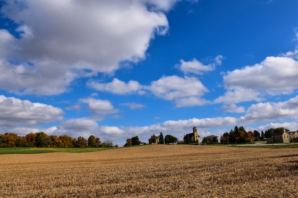 Fields sky
