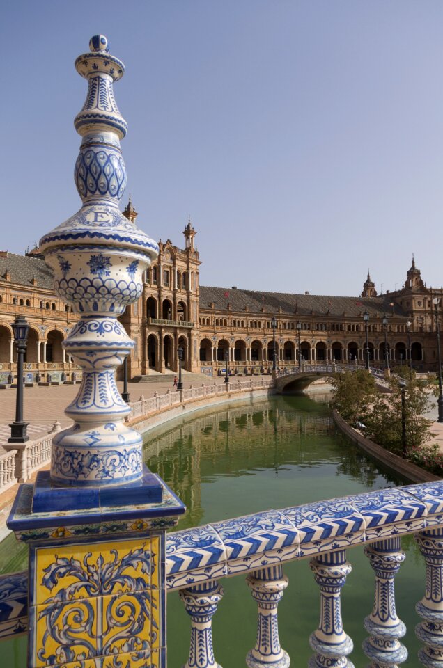 Architecture bridge seville