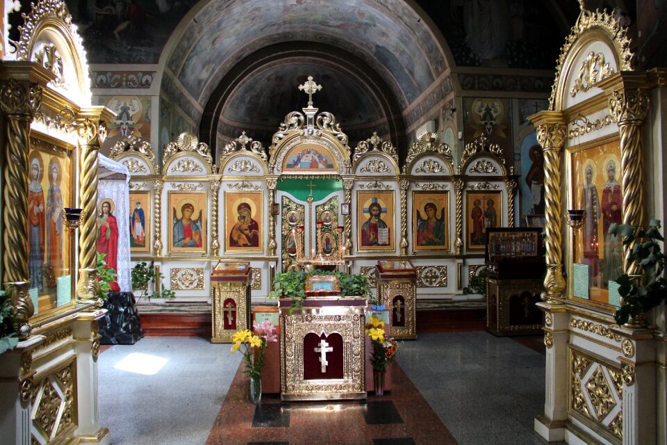 The iconostasis orthodoxy church