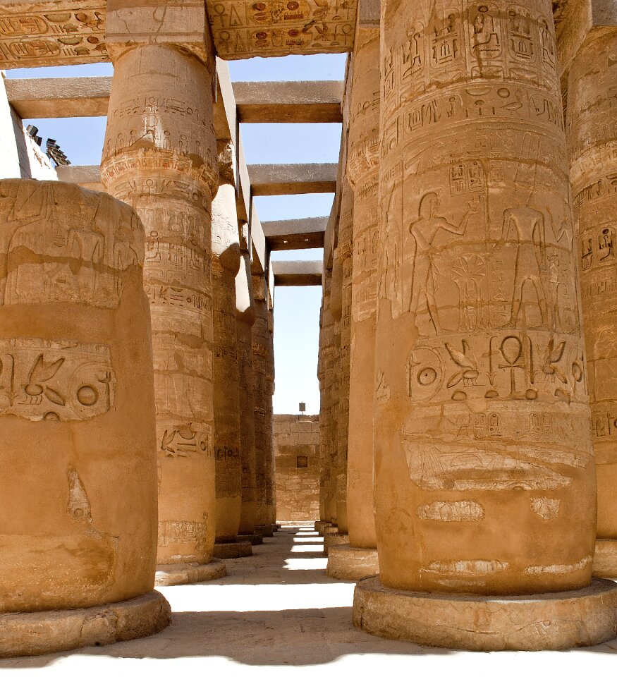 Egypt temple karnak
