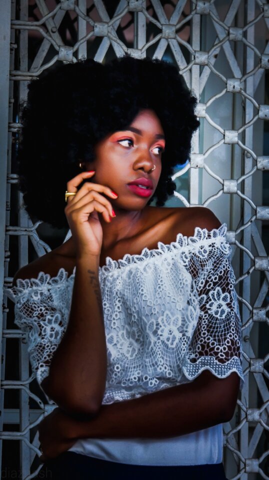 Portrait beautiful model