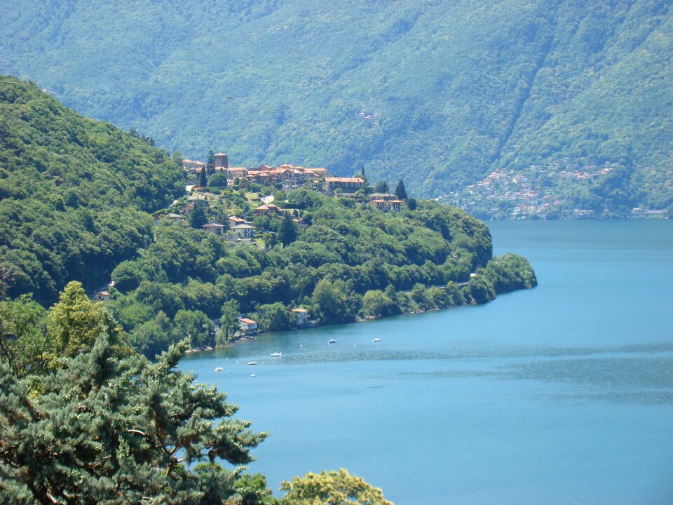 Lago di lugano landscape lake