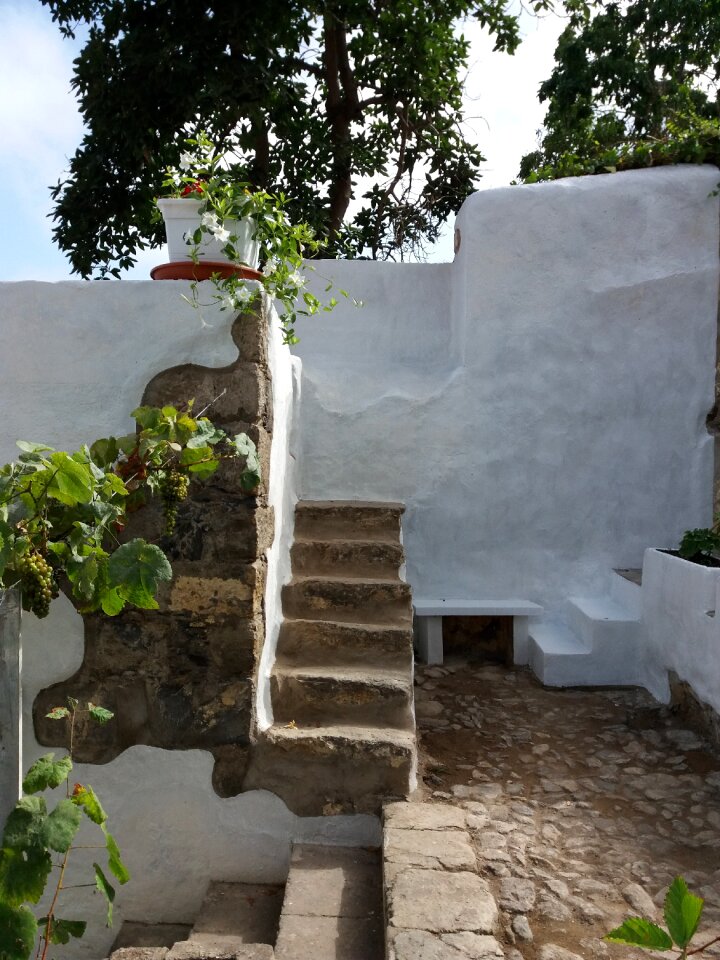 Patio empedrado basalt