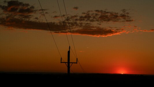 Clouds electricity twilight