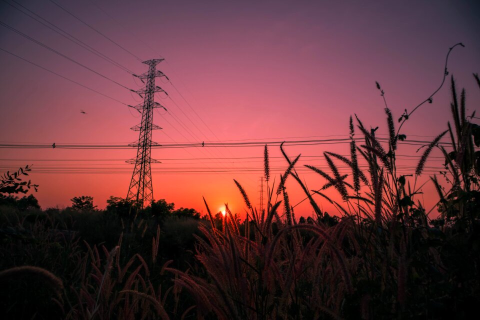 High voltage pole electric