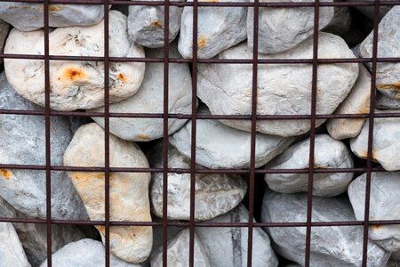 Fence pattern grey