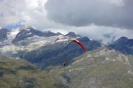 Alps nature paragliding photo