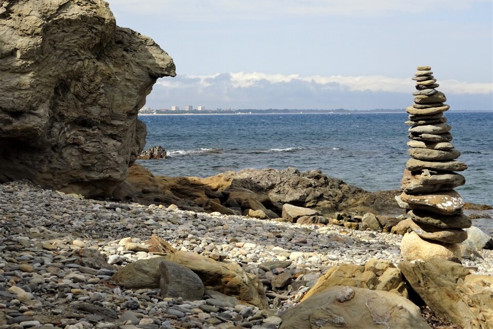 Sea nature coastline