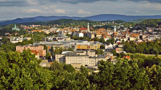 City architecture panorama