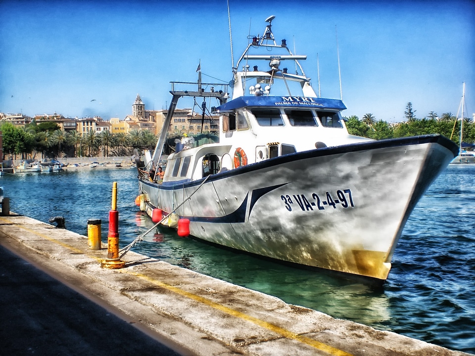 Harbor water ship