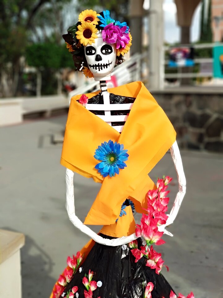Traditional mexican tradition day of the dead
