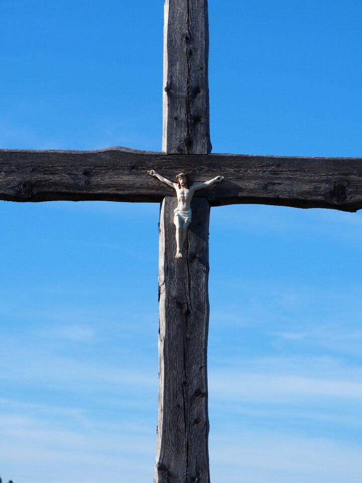 Cross sky god