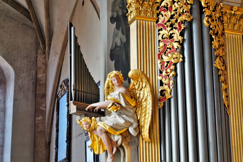 Organ freiberger dom angel