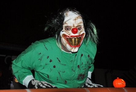 Halloween mask creepy