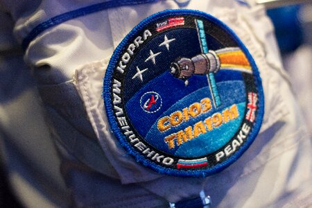 Worn in the soyuz space capsule astronaut space travel