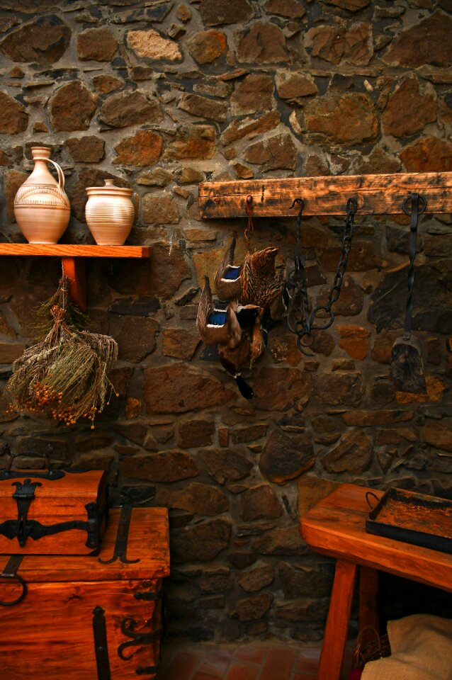 Middle ages wall dark