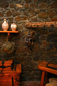 Middle ages wall dark