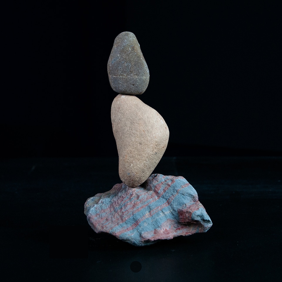 Rest force stone balance