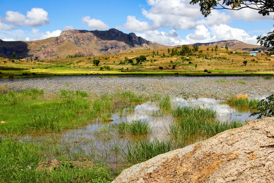Moor landscape mountain