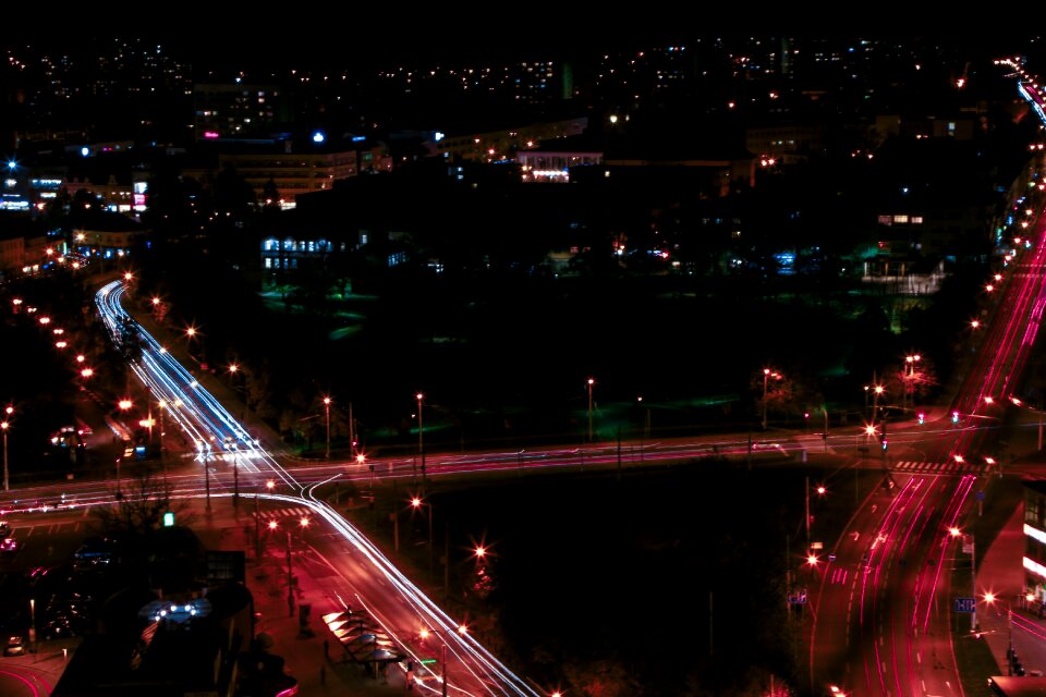 Night city zlín