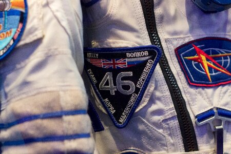 Worn in the soyuz space capsule astronaut space travel