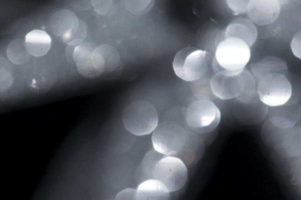Bokeh flare aperture stain