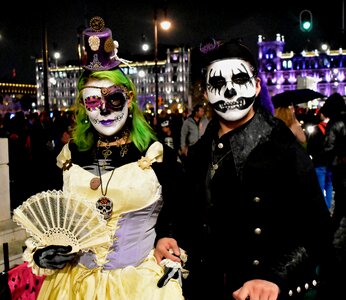 Death skull bruges photo