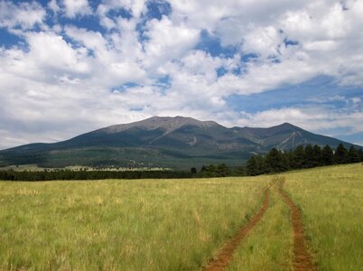 Flagstaff clouds sky photo