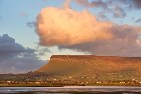 Cloud mountain ireland photo