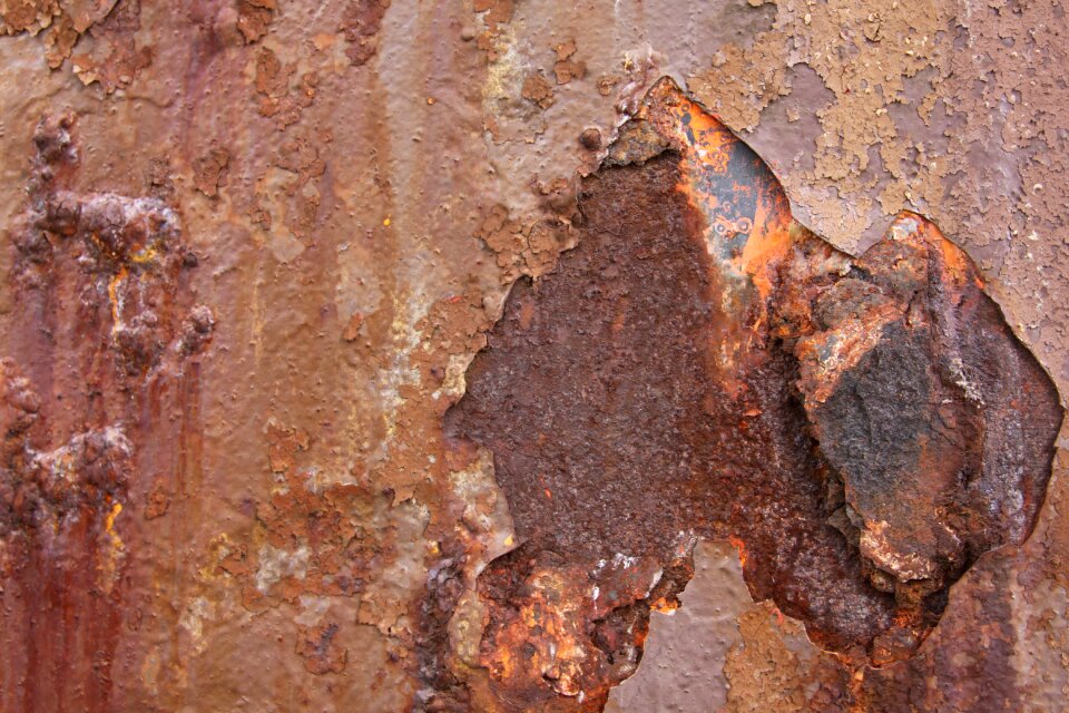Corrosion metal rust