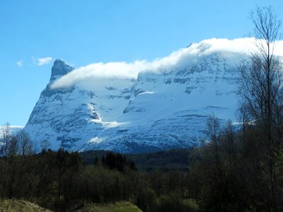 Norway landscape panorama