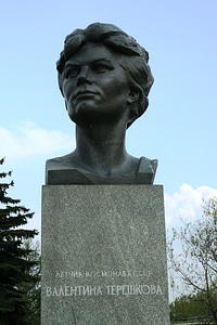 Monument valentina tereshkova russian