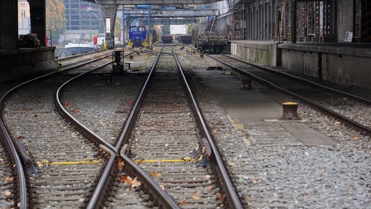Transport ship railroad tracks