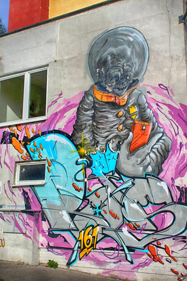 Graffiti art sprays